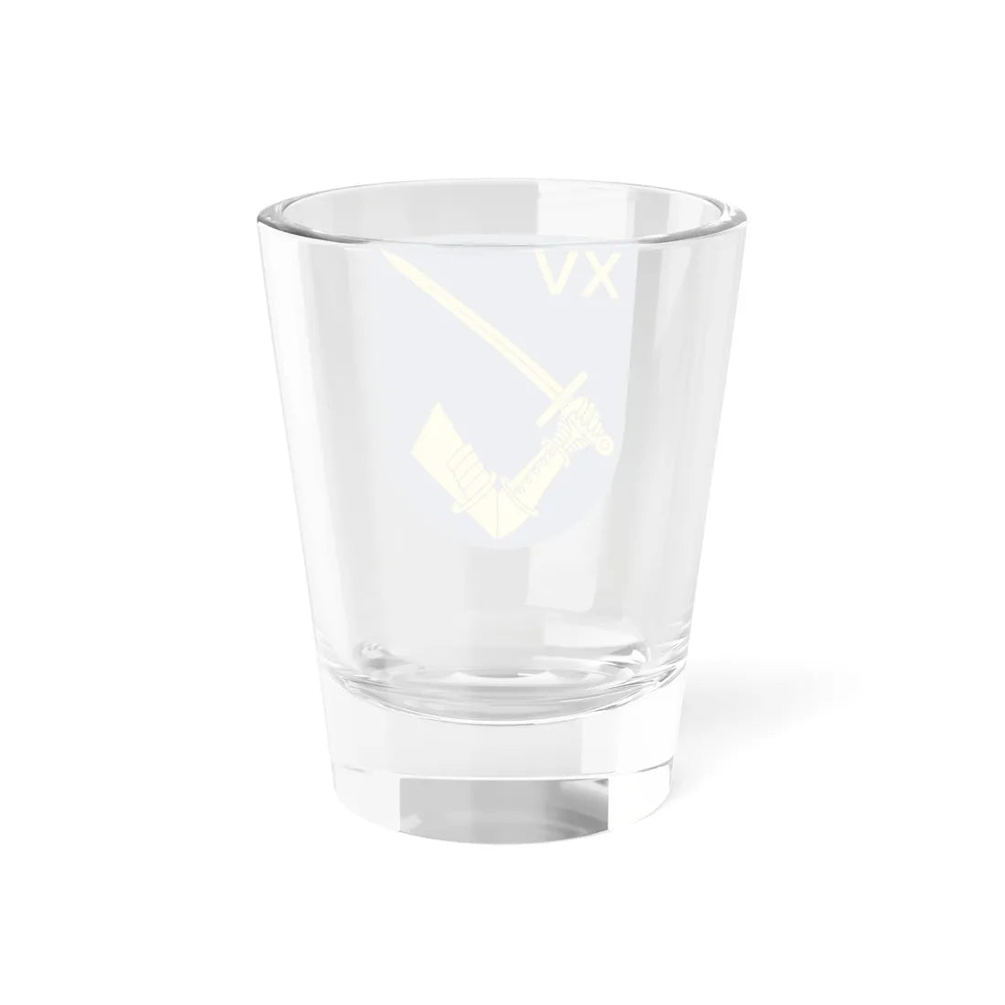 Norrbottens regemente 191. mekaniserade bataljonen 1915. trosskompaniet vapen (Sweden) (Coat of Arms) Shot Glass 1.5oz - Go Mug Yourself