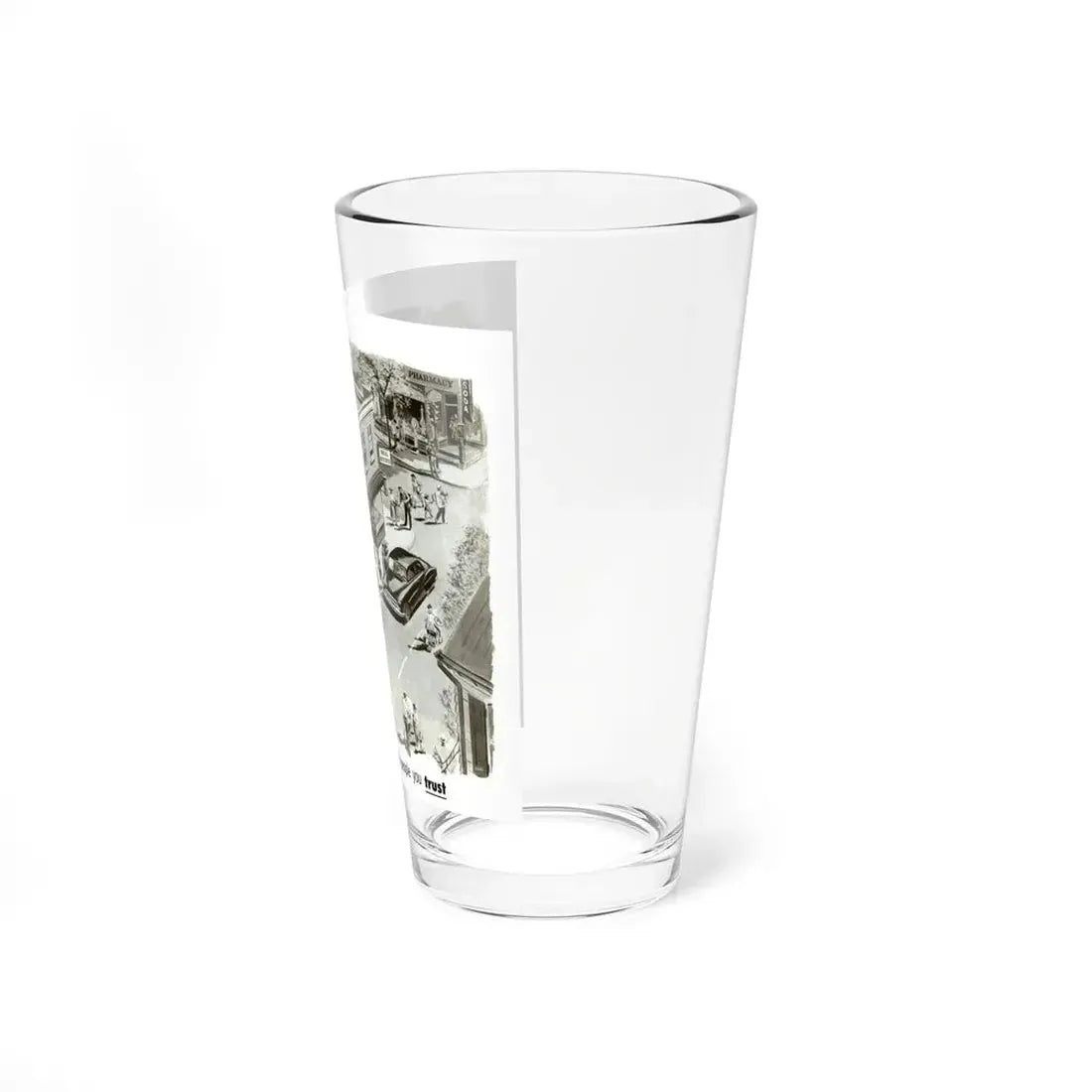 North America Companies ad, Collier's, September 13, 1952 (Magazine Illustration) Pint Glass 16oz - Go Mug Yourself