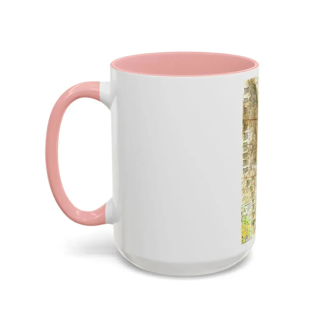 North America - Heart of the Rockies (1995) (Map) Accent Coffee Mug - Go Mug Yourself