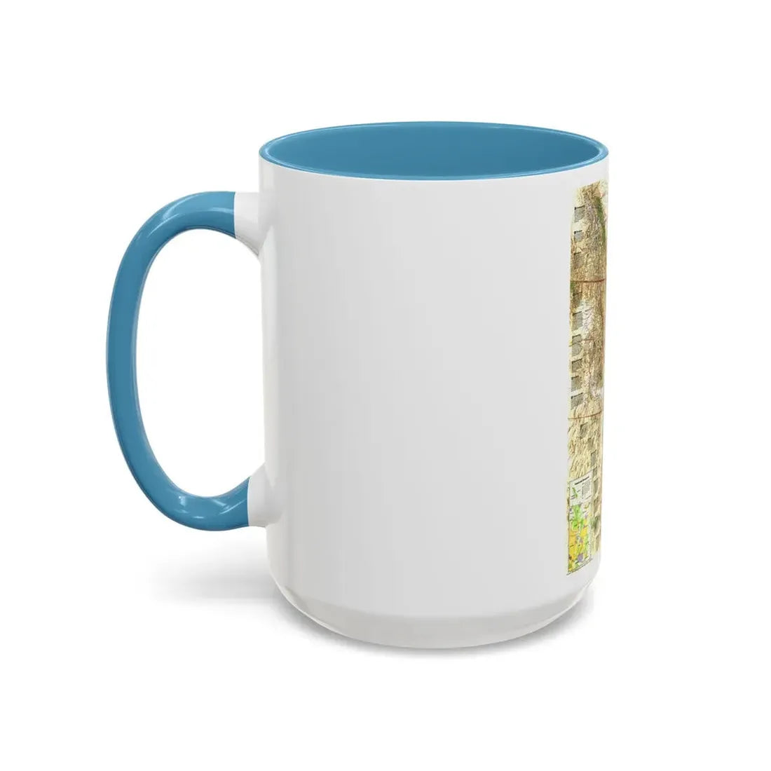North America - Heart of the Rockies (1995) (Map) Accent Coffee Mug - Go Mug Yourself