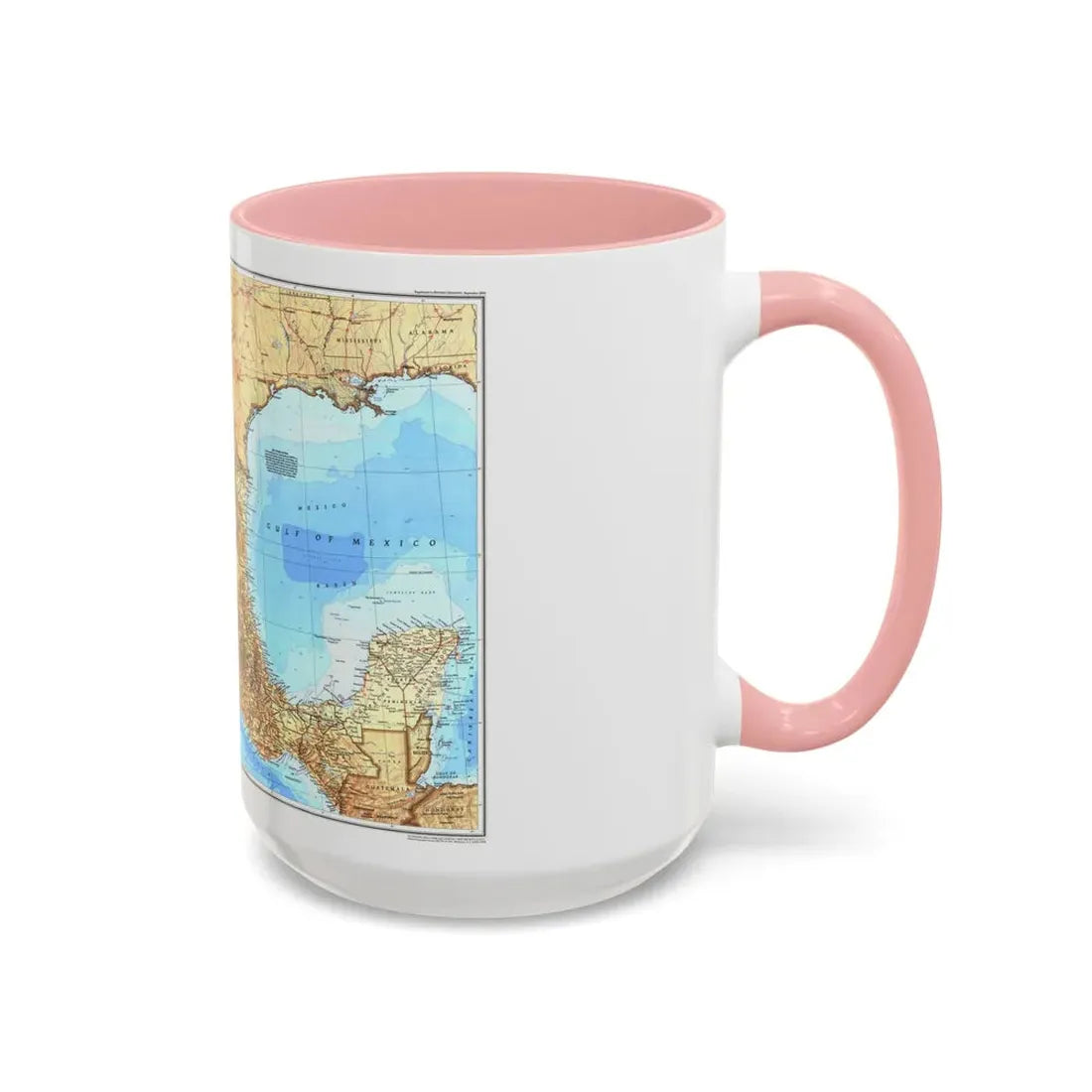North America - Mexico (1994) (Map) Accent Coffee Mug - Go Mug Yourself