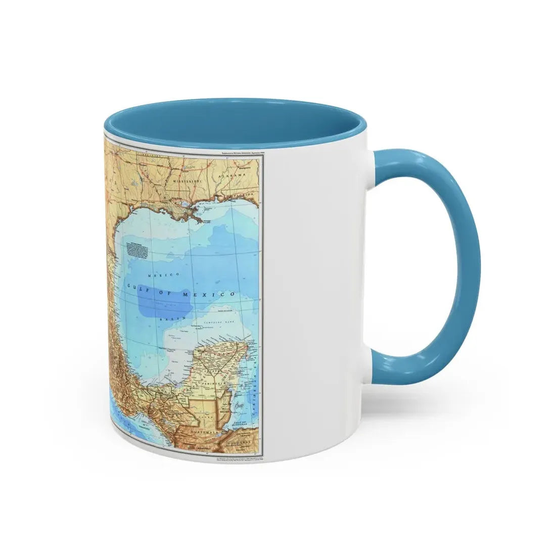 North America - Mexico (1994) (Map) Accent Coffee Mug - Go Mug Yourself