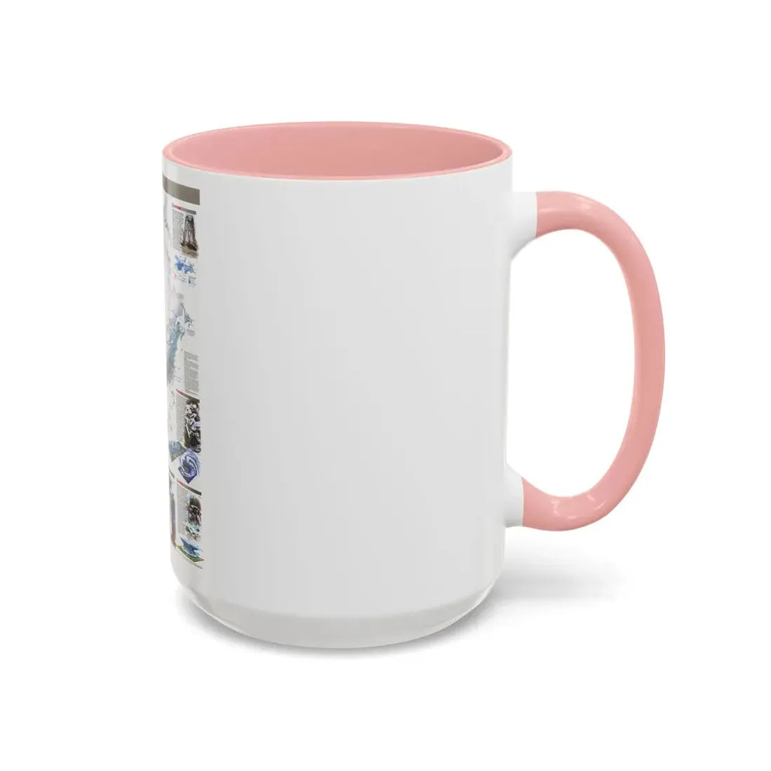 North America - Nature in Full Force (1998) (Map) Accent Coffee Mug - Go Mug Yourself