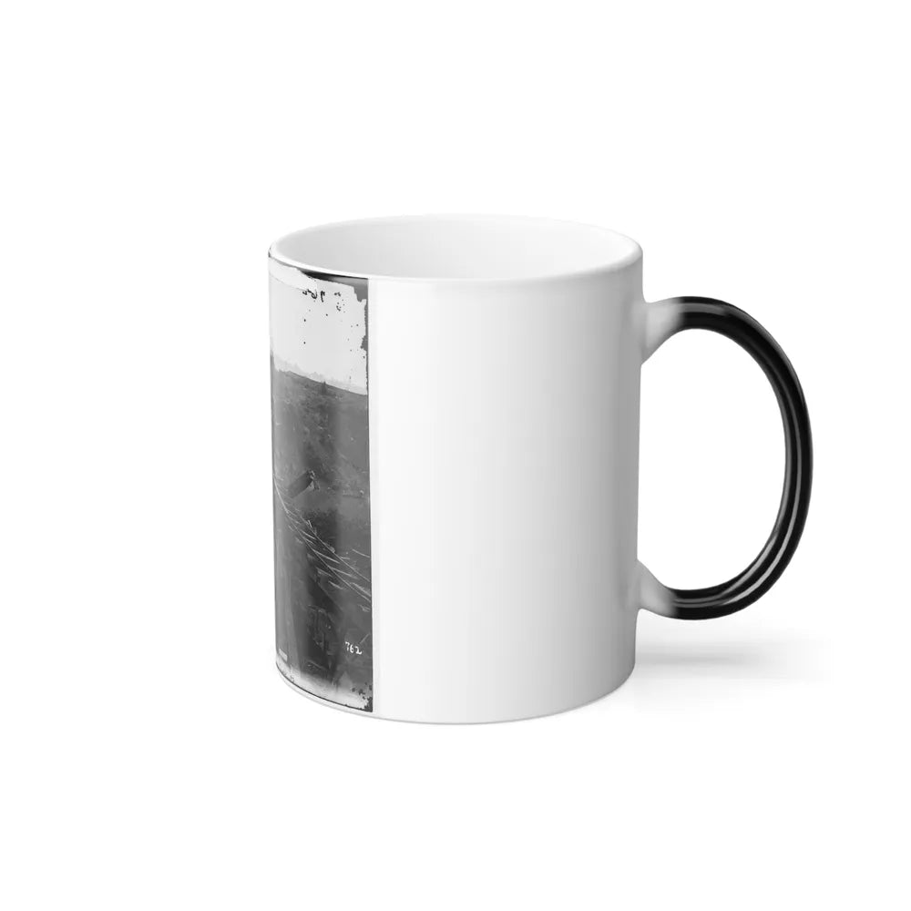 North Anna River, Va. Destroyed Bridge of the Richmond and Fredericksburg Railroad (U.S. Civil War) Color Changing Coffee Mug 11oz-Go Mug Yourself