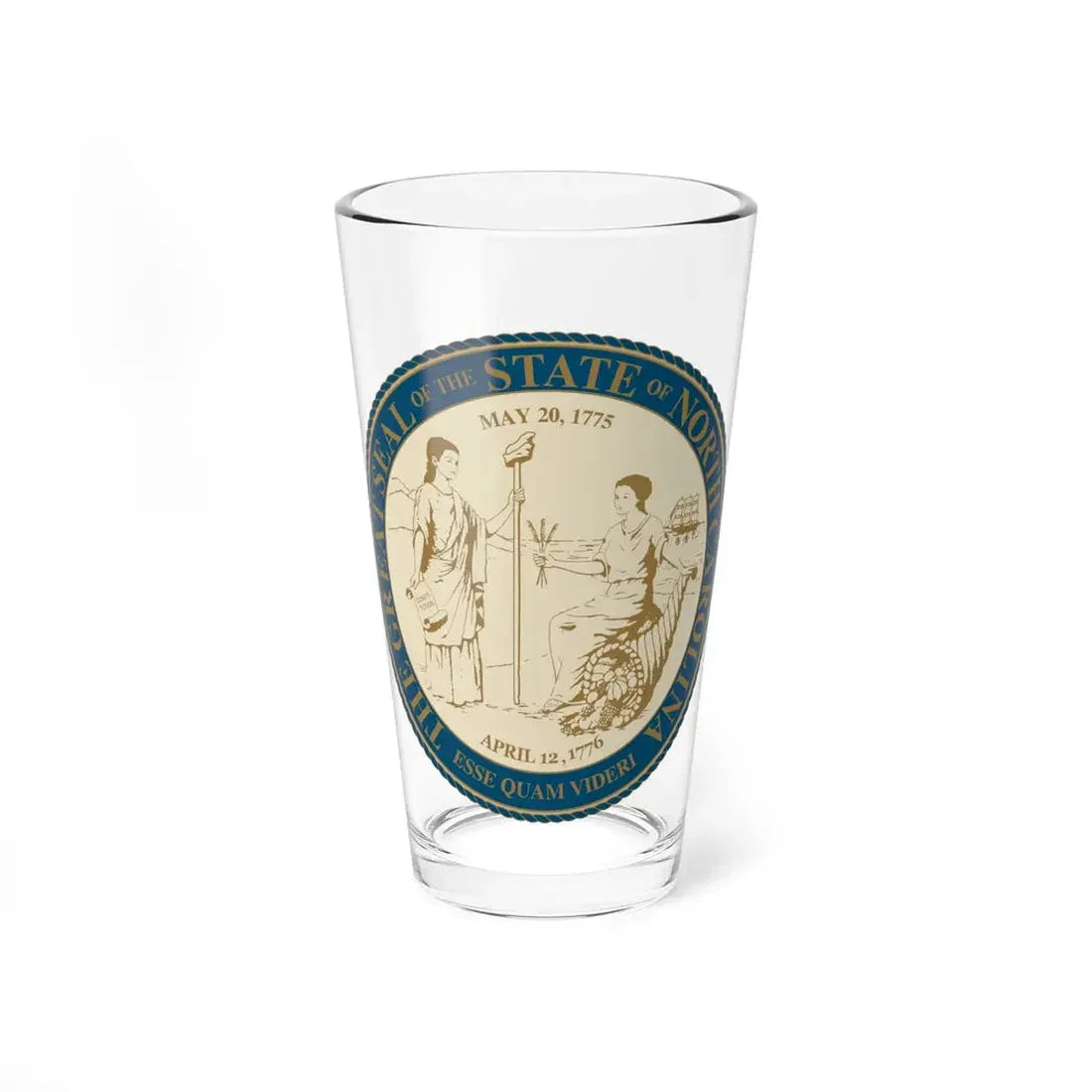 North Carolina Alternate - Pint Glass 16oz 16oz - Go Mug Yourself