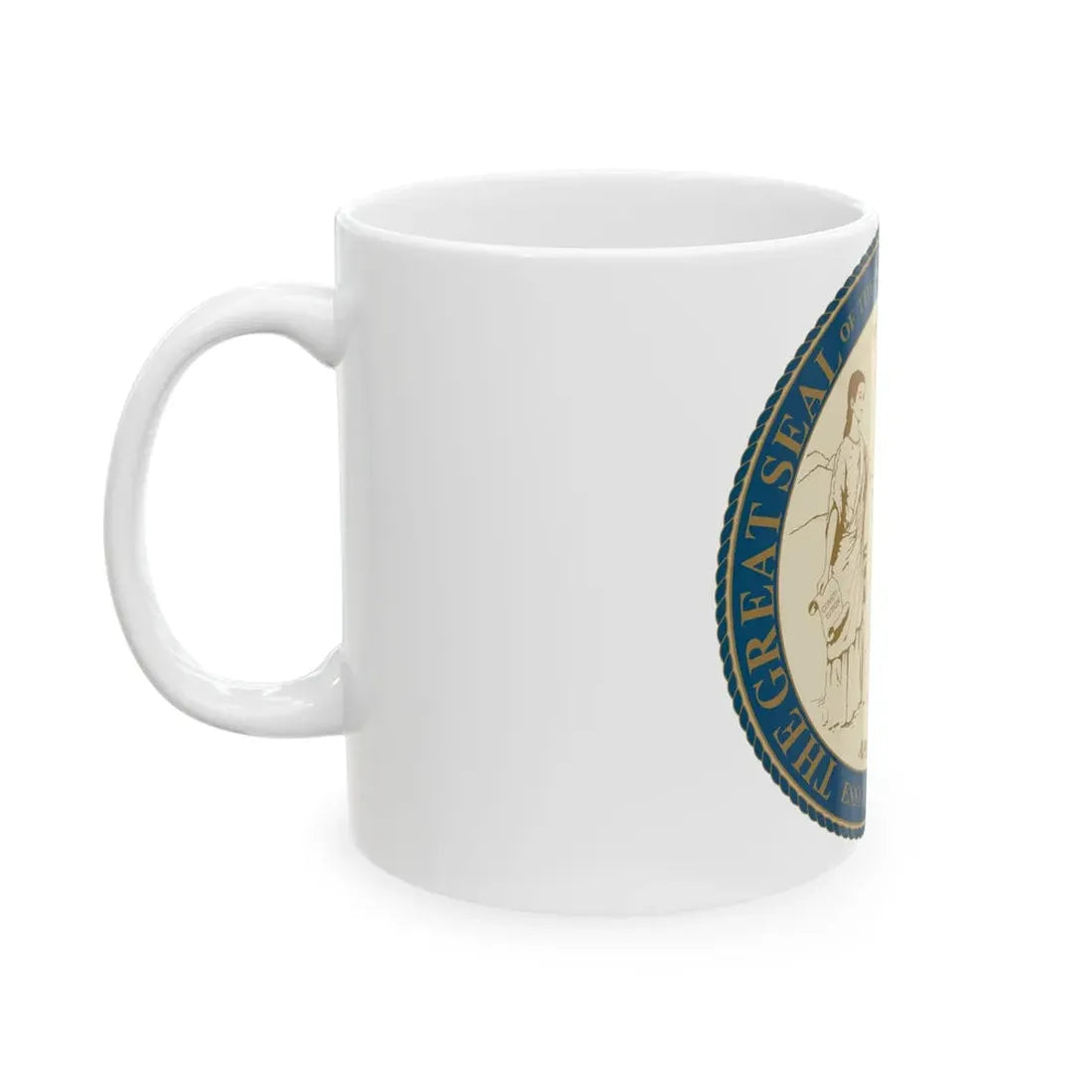 North Carolina Alternate - White Coffee Mug - Go Mug Yourself