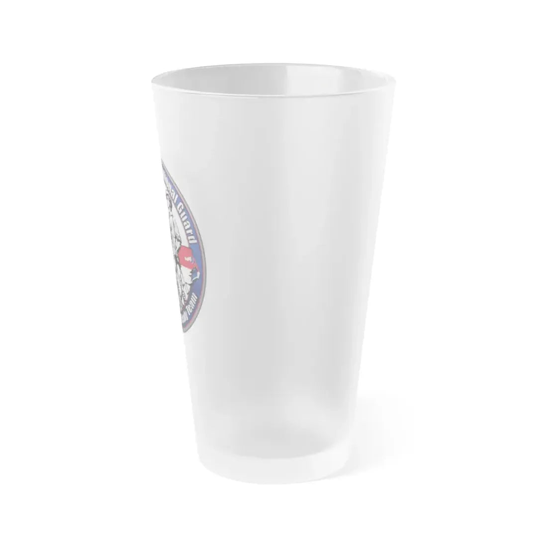 North Carolina National Guard - Frosted Pint Glass 16oz - Go Mug Yourself