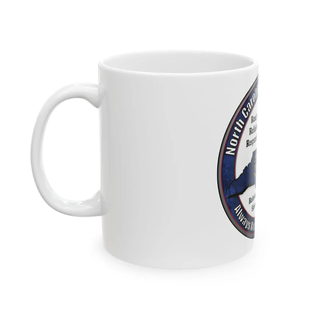 North Carolina National Guard - White Coffee Mug - Go Mug Yourself