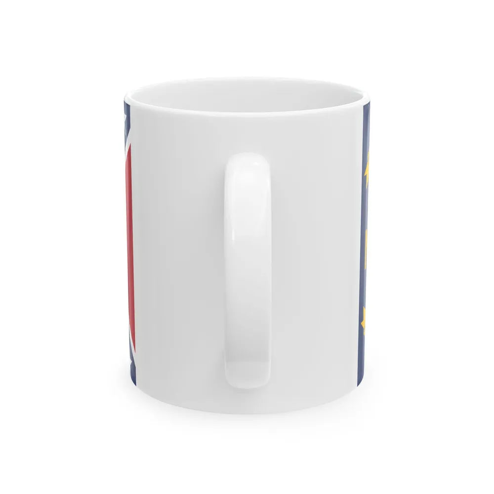 North Carolina Rebel Flag (United States) White Coffee Mug - Go Mug Yourself