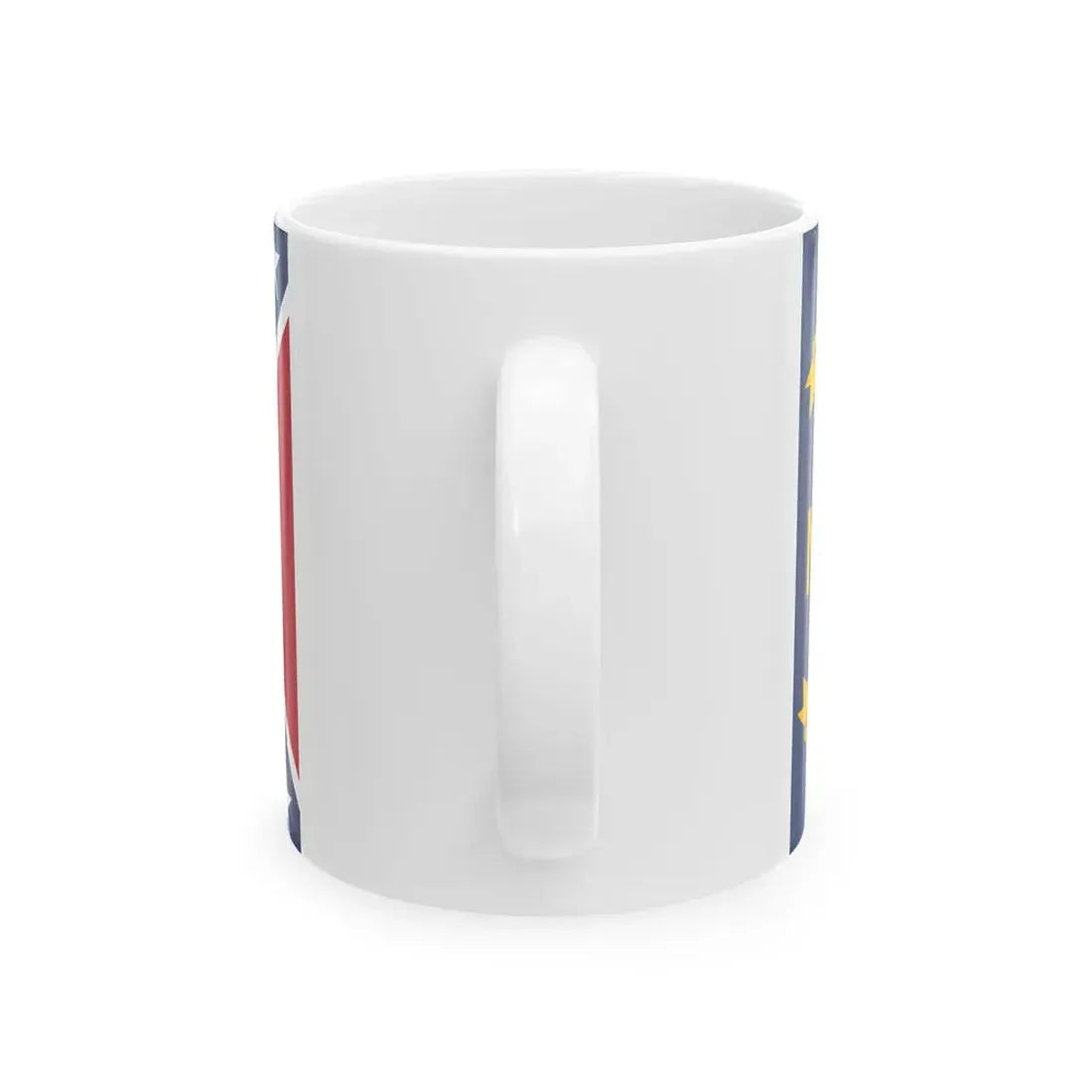 North Carolina Rebel Flag (United States) White Coffee Mug - Go Mug Yourself