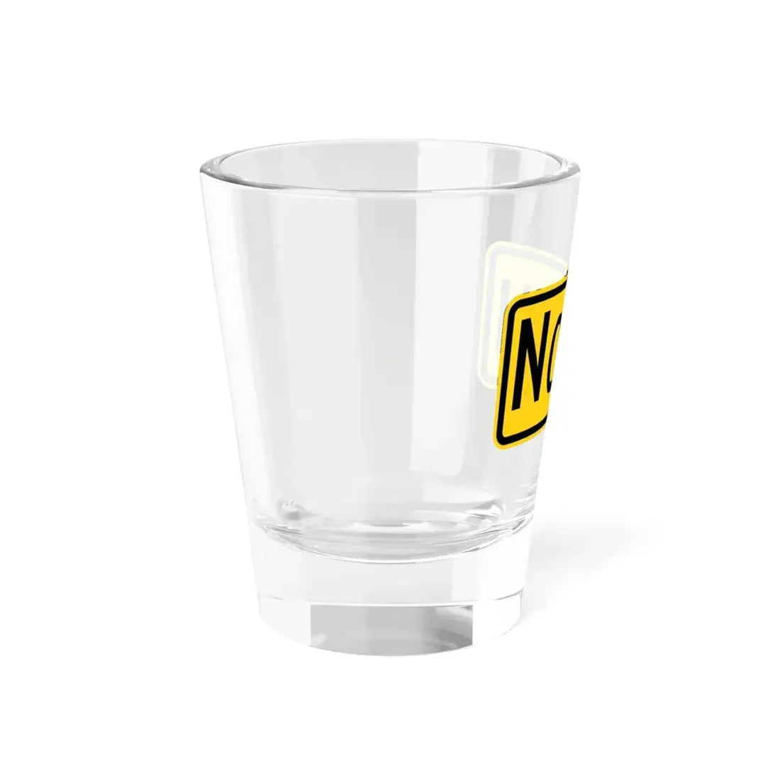 North plate Wyoming (Wyoming) (Road Sign) Shot Glass 1.5oz - Go Mug Yourself