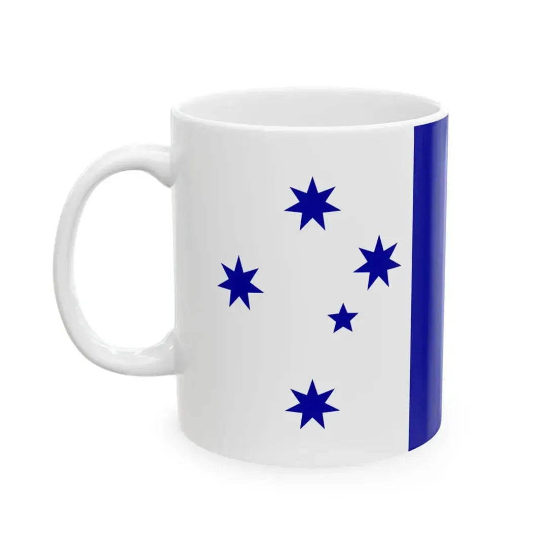 North Queensland State Flag Proposal Variant (Australia) White Coffee Mug - Go Mug Yourself