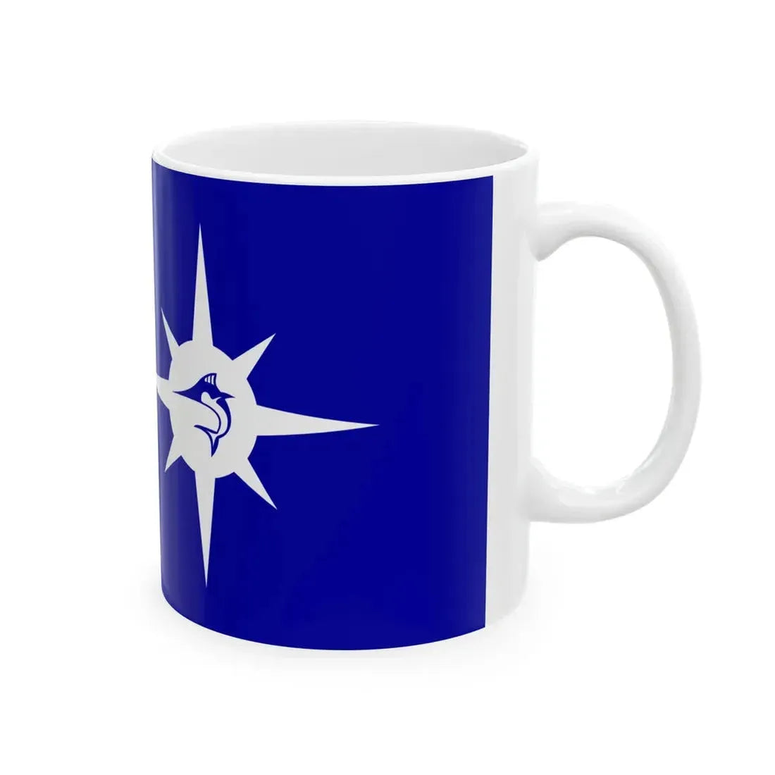North Queensland State Flag Proposal Variant (Australia) White Coffee Mug - Go Mug Yourself