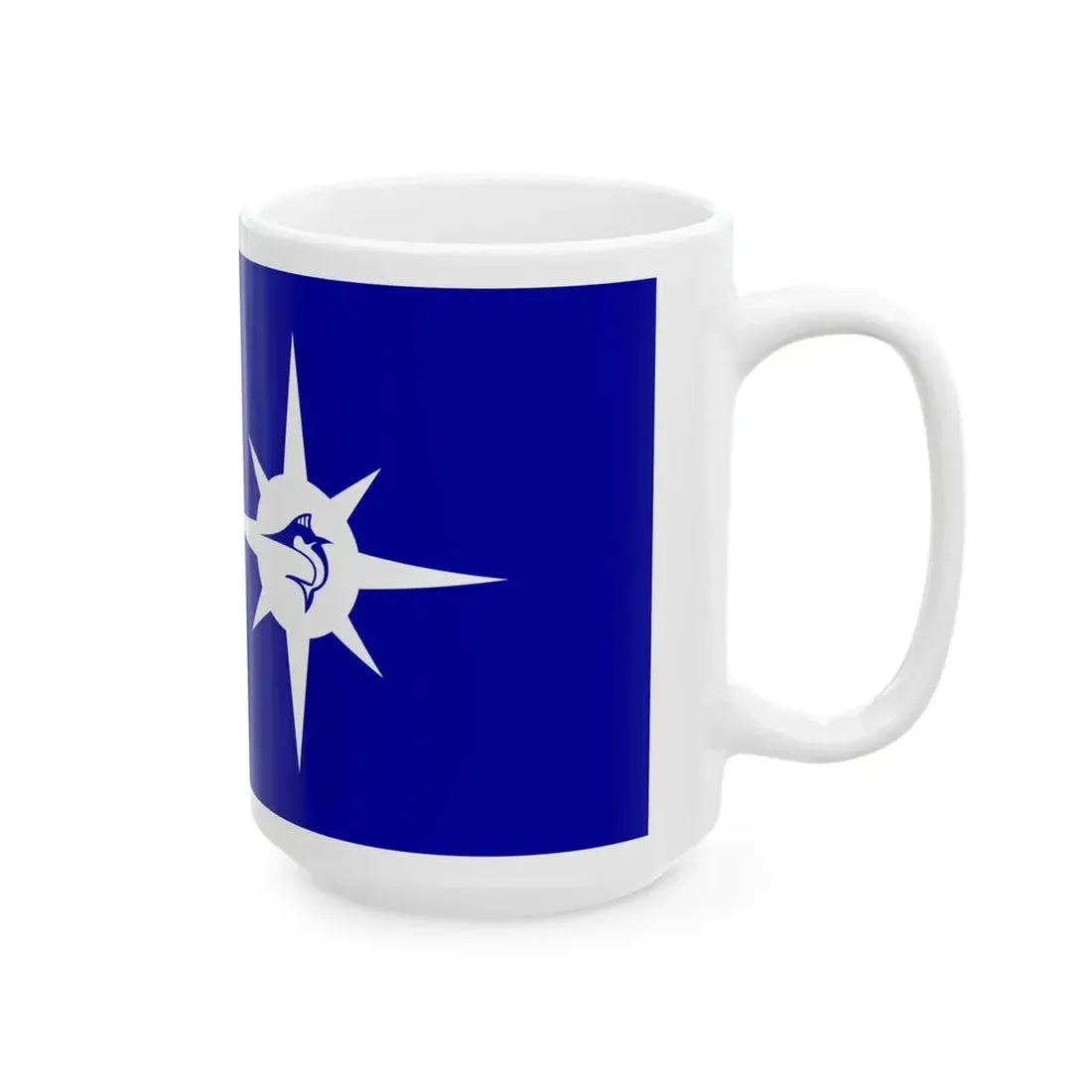 North Queensland State Flag Proposal Variant (Australia) White Coffee Mug - Go Mug Yourself