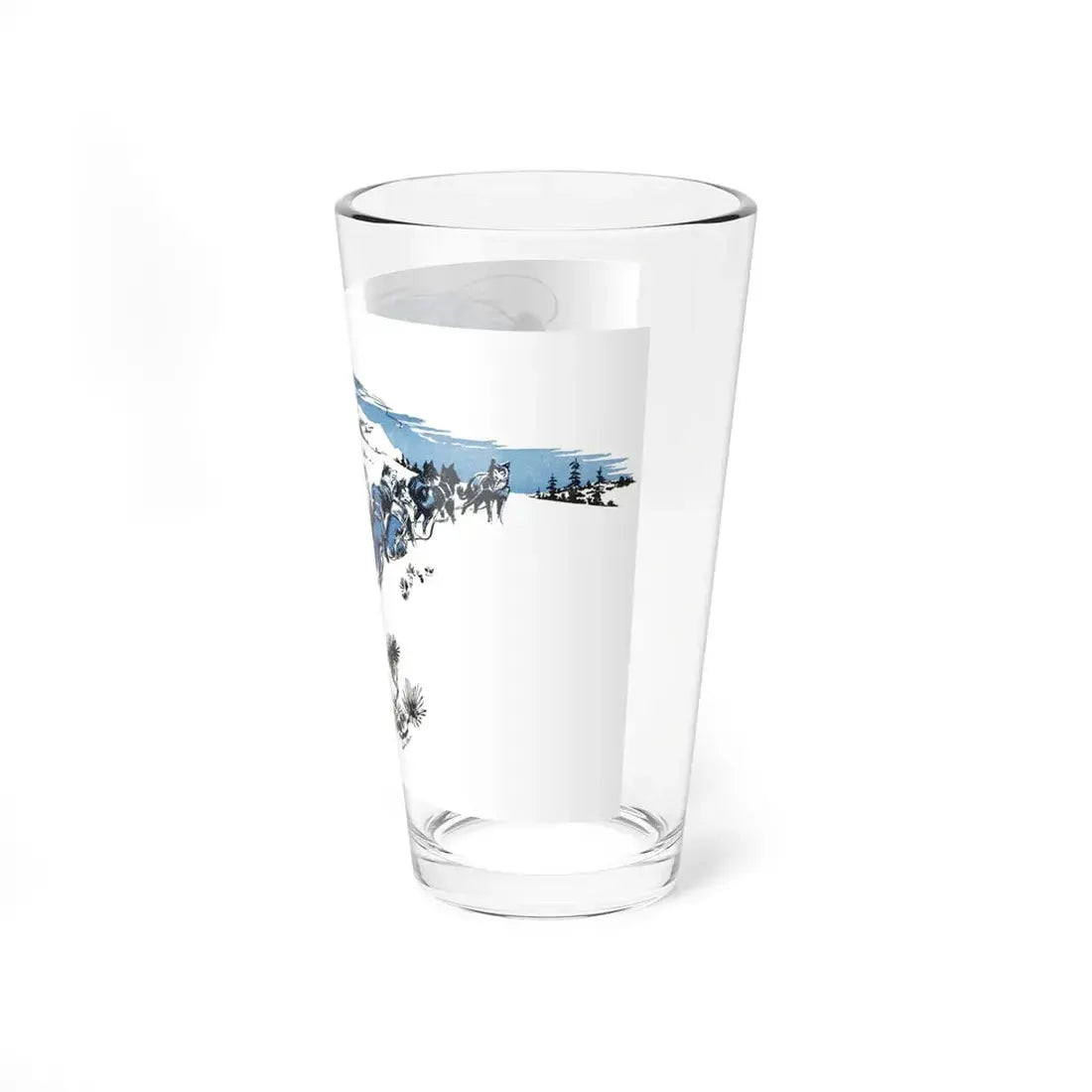 North Wind Crying, Bluebook, August 1952 (Magazine Illustration) Pint Glass 16oz - Go Mug Yourself