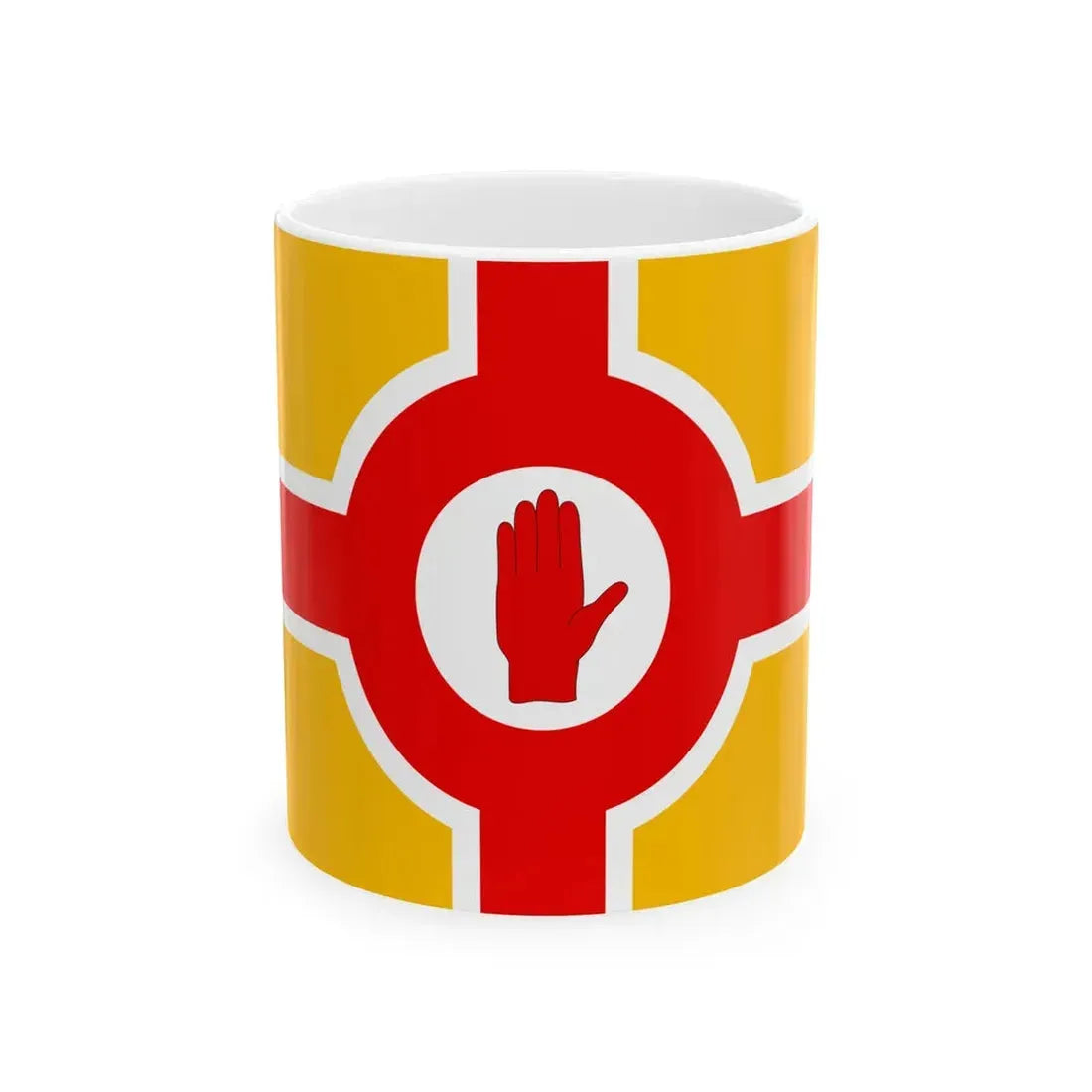 Northern Ireland Flag Proposal (Ireland) White Coffee Mug 11oz - Go Mug Yourself