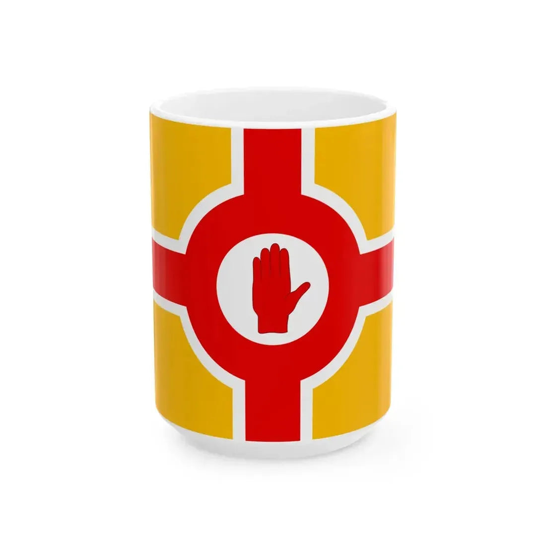 Northern Ireland Flag Proposal (Ireland) White Coffee Mug 15oz - Go Mug Yourself
