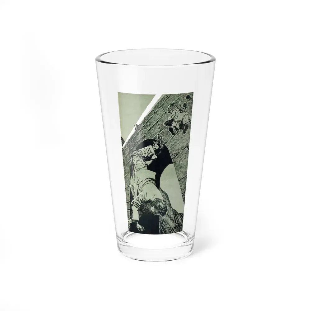 Norway Rendezvouz (1), Blue Book Magazine, April 1951 (Magazine Illustration) Pint Glass 16oz 16oz - Go Mug Yourself