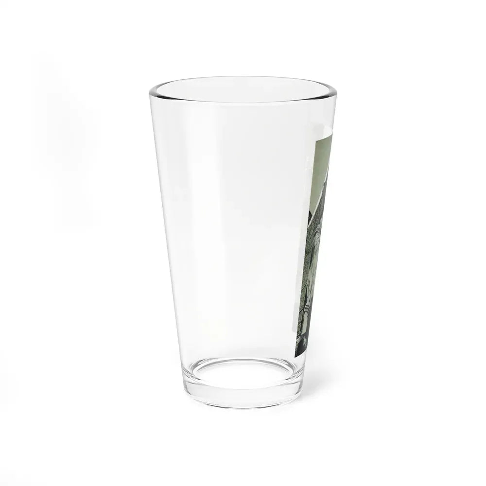 Norway Rendezvouz (1), Blue Book Magazine, April 1951 (Magazine Illustration) Pint Glass 16oz - Go Mug Yourself