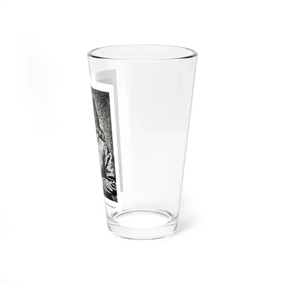 Norway Rendezvouz (3), Blue Book Magazine, April 1951 (Magazine Illustration) Pint Glass 16oz - Go Mug Yourself