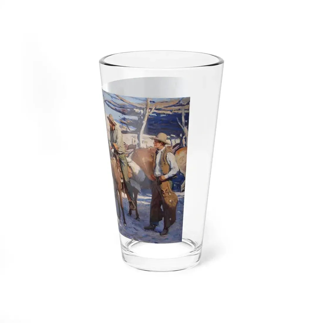 Not Much of a Hand (1927) (Magazine Illustration) Pint Glass 16oz - Go Mug Yourself