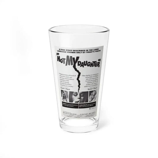 NOT MY DAUGHTER 1975 Movie Poster - Pint Glass 16oz 16oz - Go Mug Yourself