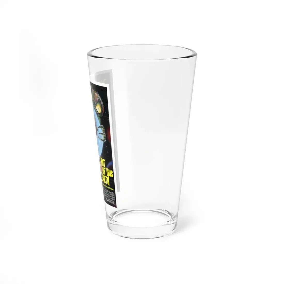 NOT OF THIS EARTH 1988 Movie Poster - Pint Glass 16oz - Go Mug Yourself