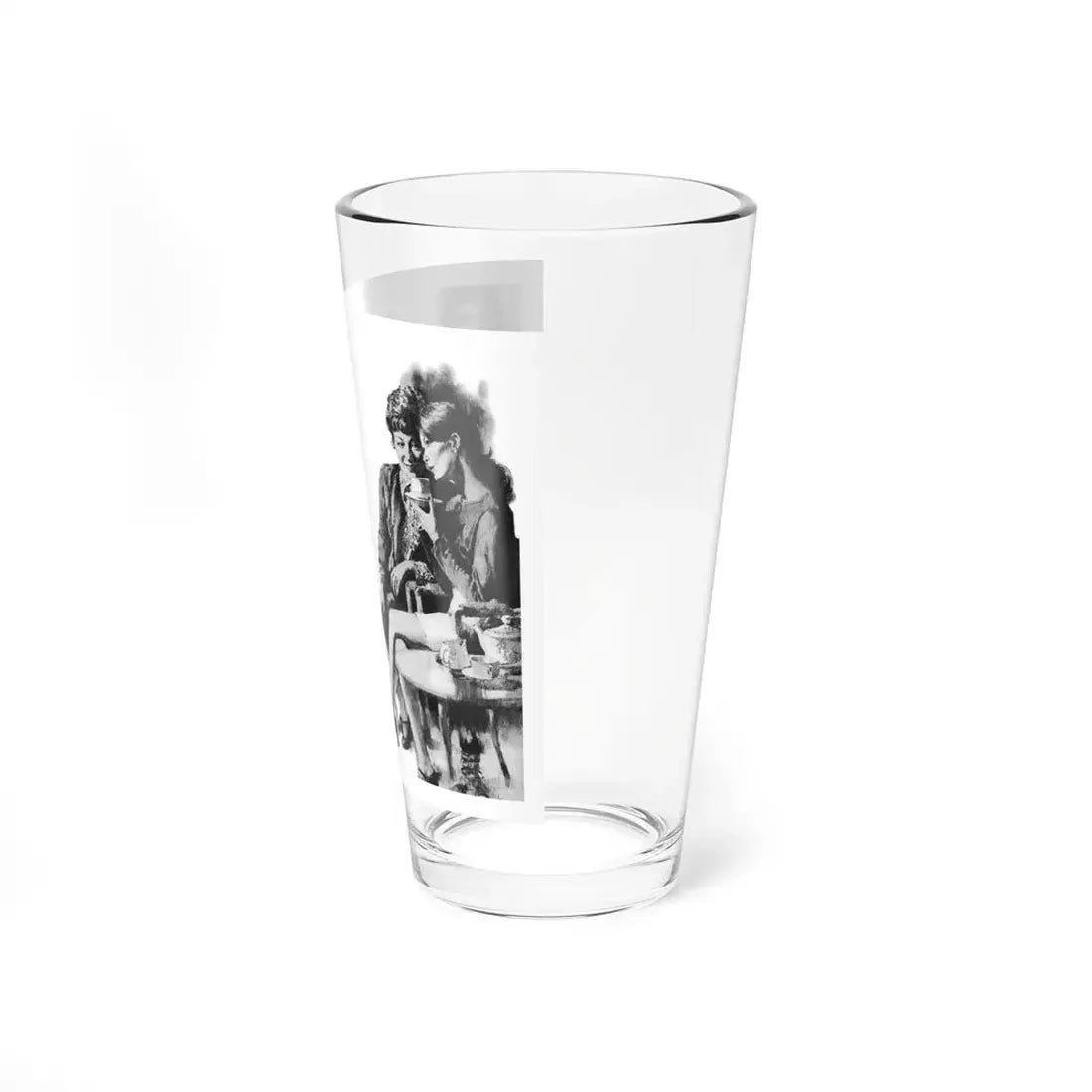 Not The Marrying Kind by Stella Johns, Woman's Realm, 1971 (Magazine Illustration) Pint Glass 16oz - Go Mug Yourself