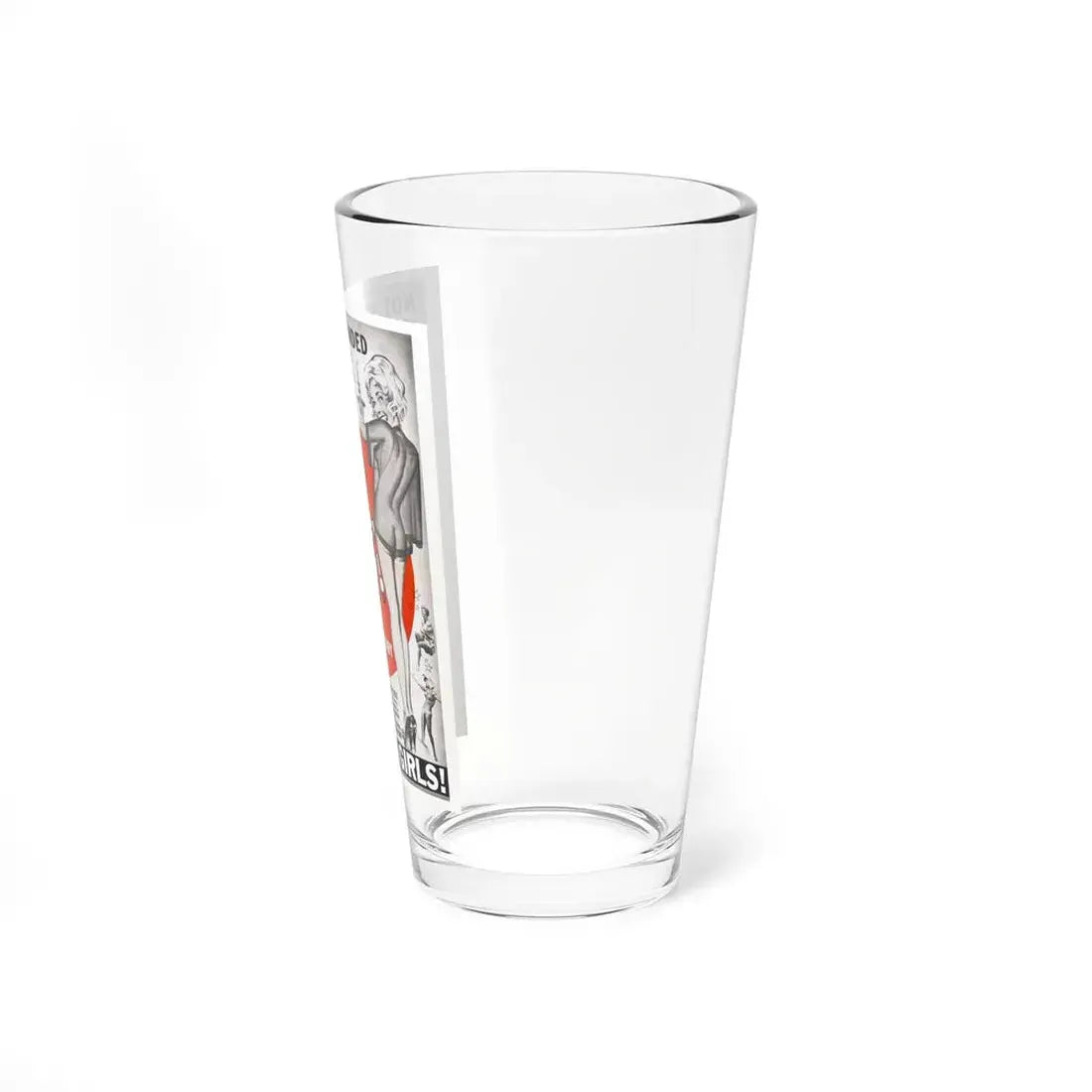 NOT TONITE, HENRY! 1960 Movie Poster - Pint Glass 16oz - Go Mug Yourself