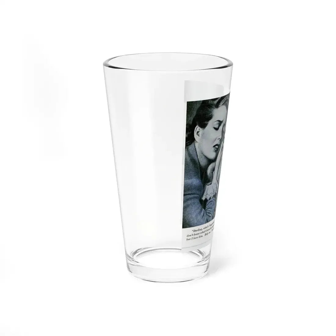 Not Yours Or Mine, But Ours (1), Redbook, March 1947 (Magazine Illustration) Pint Glass 16oz - Go Mug Yourself