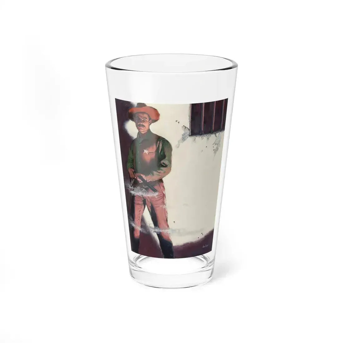 Nothing But My Gun, Ace paperback cover, 1960 - Pint Glass 16oz 16oz - Go Mug Yourself