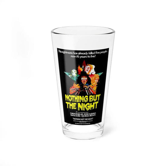 NOTHING BUT THE NIGHT 1973 Movie Poster - Pint Glass 16oz 16oz - Go Mug Yourself