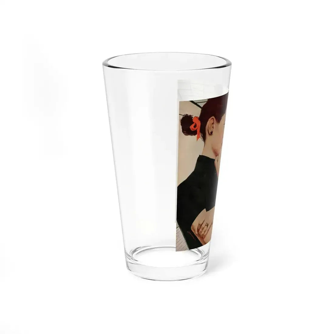 Nothing Must Change (1), Redbook, June 1951 (Magazine Illustration) Pint Glass 16oz - Go Mug Yourself
