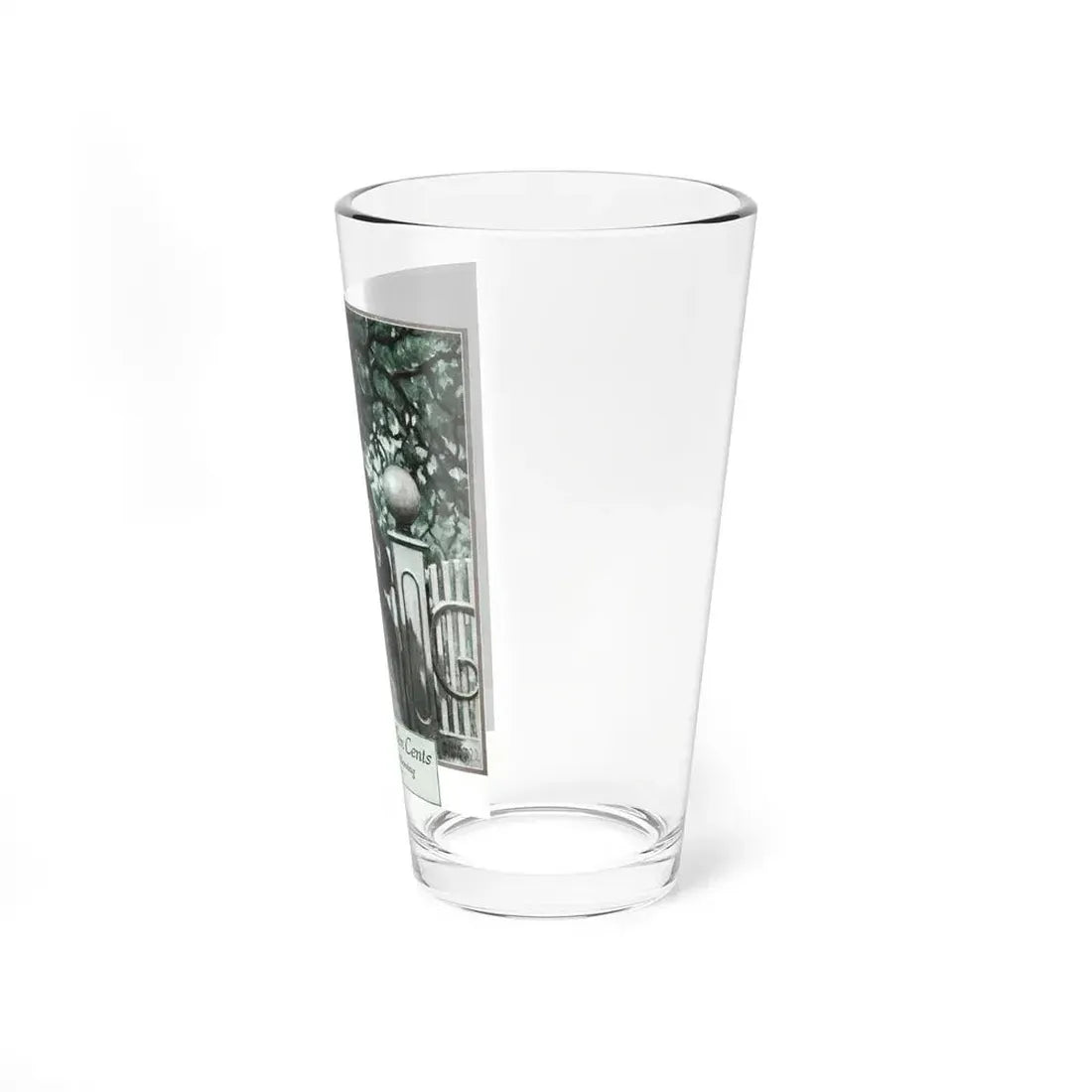 Nothing Over Ten Cents, McCalls magazine, January 1923 (Magazine Illustration) Pint Glass 16oz - Go Mug Yourself