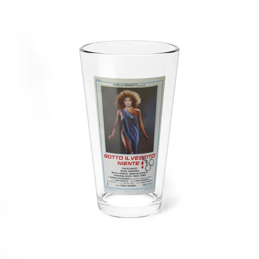 NOTHING UNDERNEATH 1985 Movie Poster - Pint Glass 16oz 16oz - Go Mug Yourself