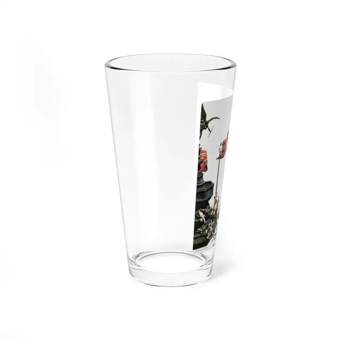 Notorious Tenant, Collier's, February 3, 1956 (Magazine Illustration) Pint Glass 16oz - Go Mug Yourself