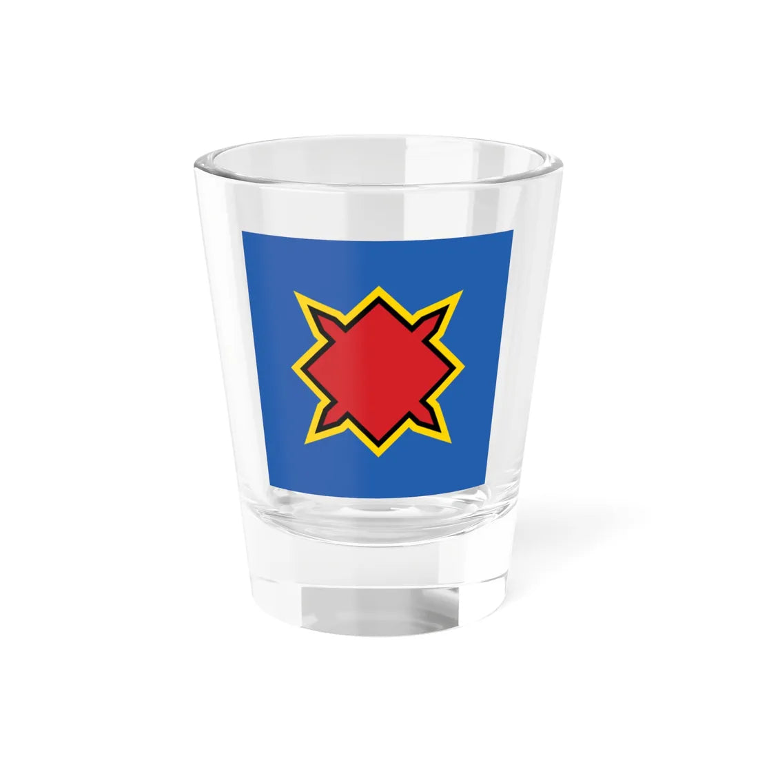 Novoukrainka flag (Ukraine) Shot Glass 1.5oz 1.5oz - Go Mug Yourself