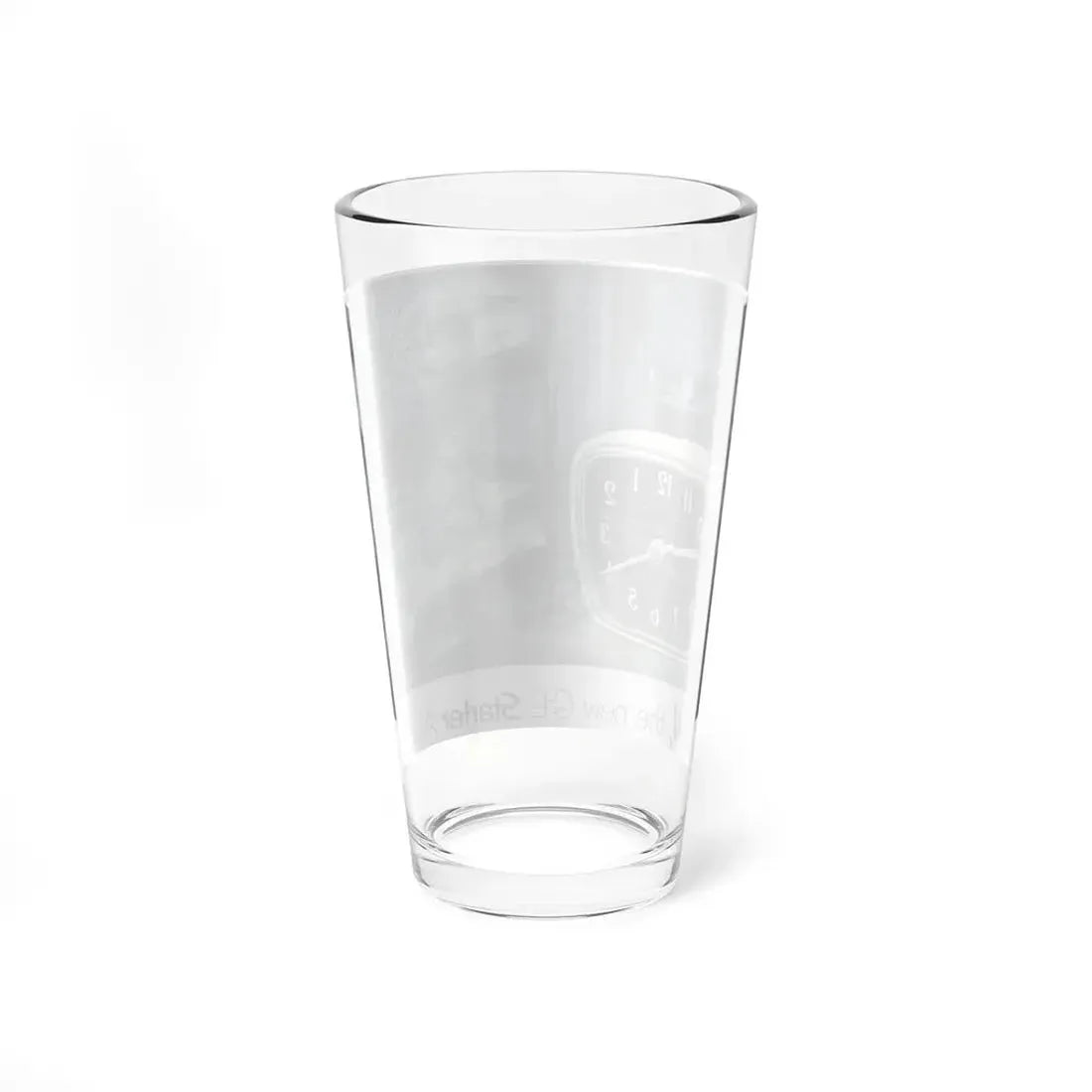 Now, the new G-E Starter Alarm (Magazine Illustration) Pint Glass 16oz - Go Mug Yourself