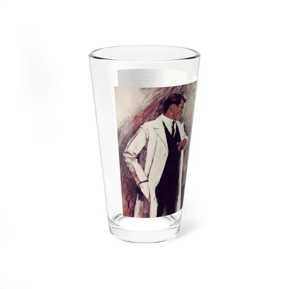 Now There Was Today, Chatelaine, February 1965 (Magazine Illustration) Pint Glass 16oz - Go Mug Yourself