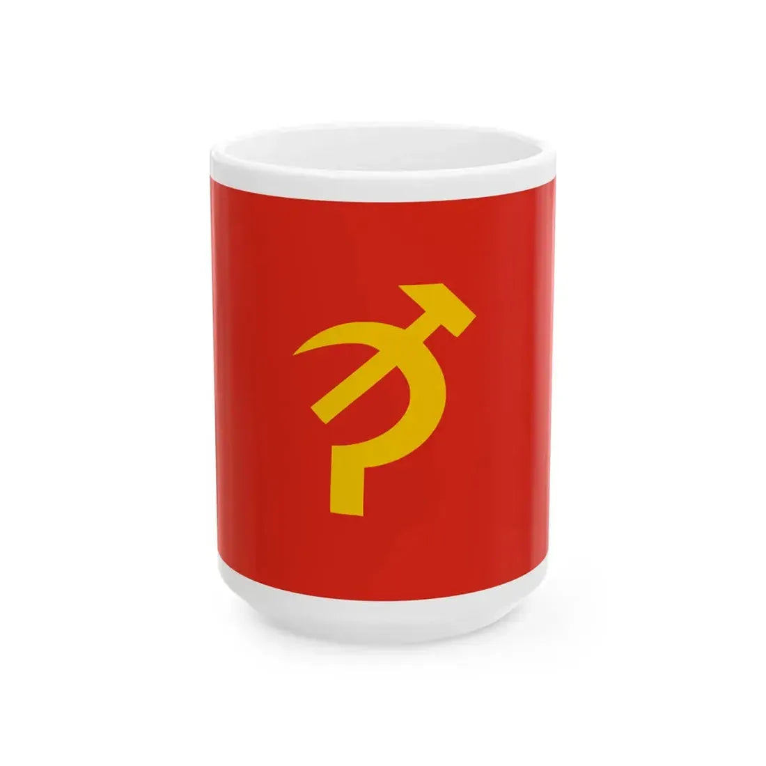 Np uf (Nepal) White Coffee Mug 15oz - Go Mug Yourself