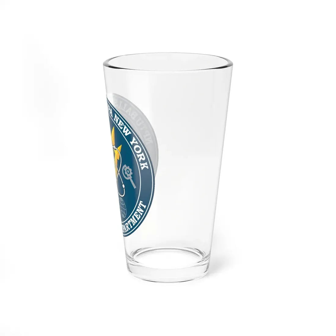 NPTU Ballston SPA NRD (U.S. Navy) Pint Glass 16oz - Go Mug Yourself