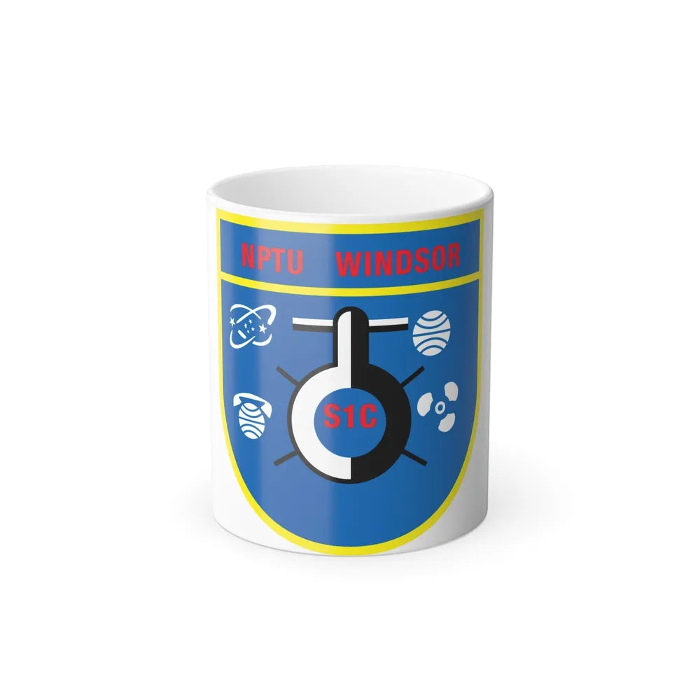 NPTU Windsor S1C (U.S. Navy) Color Changing Mug 11oz-11oz-Go Mug Yourself