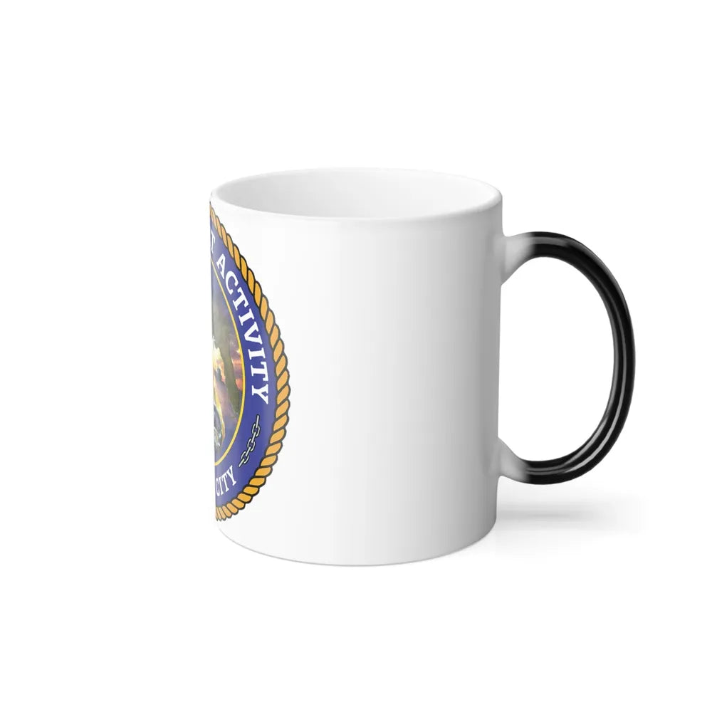 NSA Panama City Naval Support Activity (U.S. Navy) Color Changing Mug 11oz-Go Mug Yourself