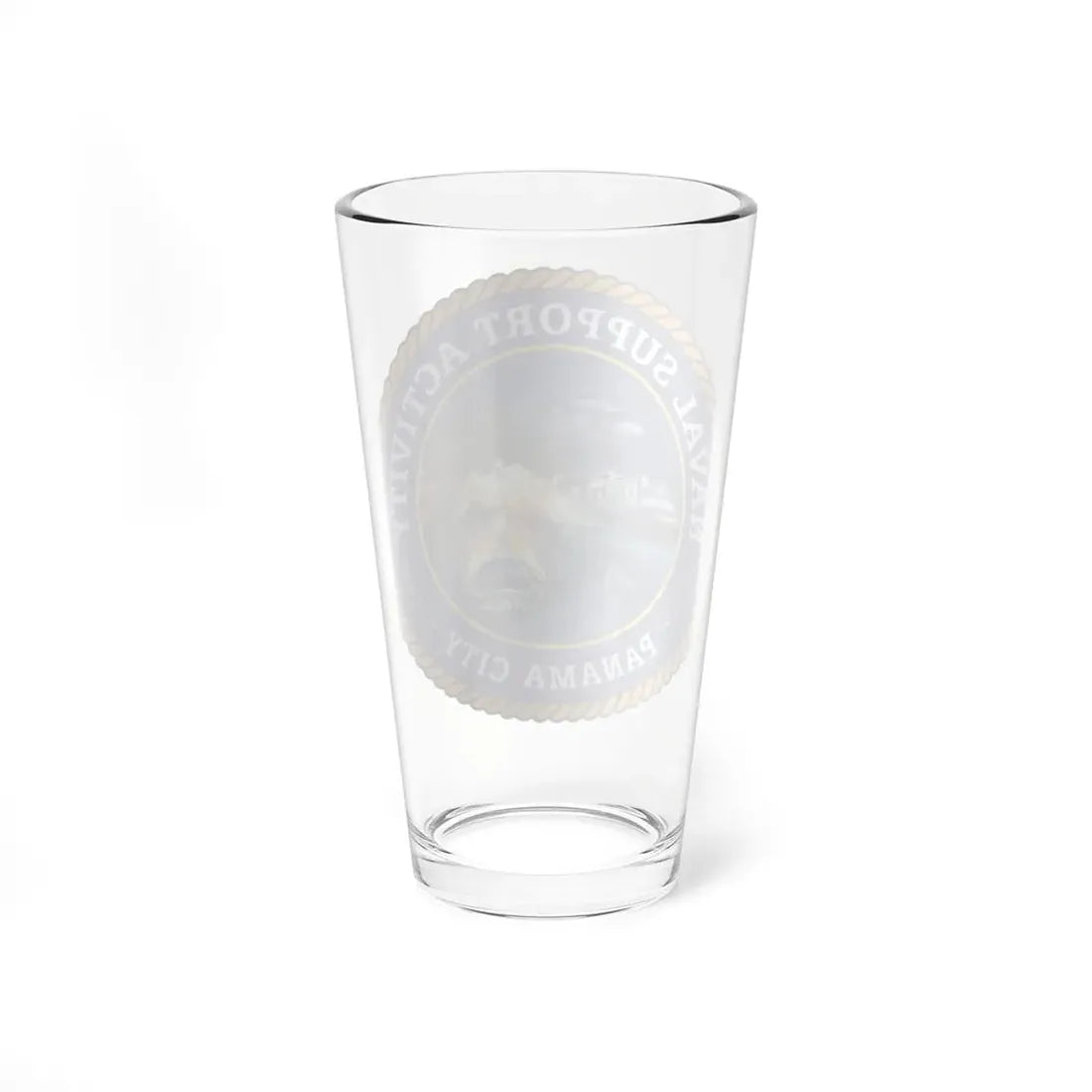 NSA Panama City Naval Support Activity (U.S. Navy) Pint Glass 16oz - Go Mug Yourself