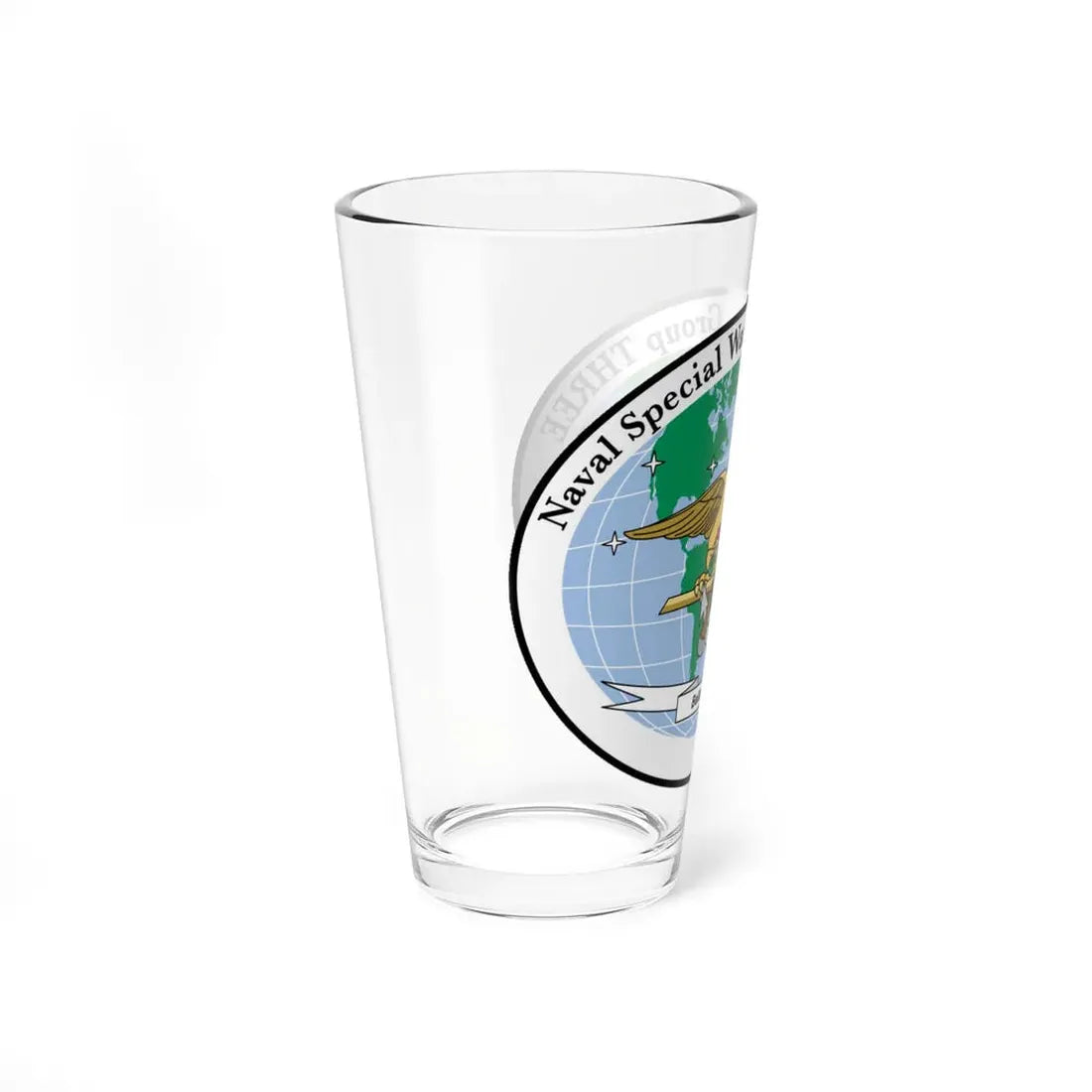 NSWG 3 Naval Special Warfare Group 3 (U.S. Navy) Pint Glass 16oz - Go Mug Yourself