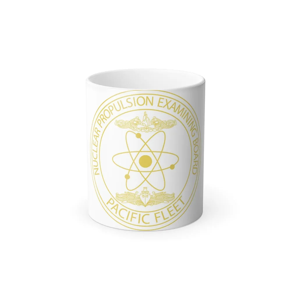 Nuclear Propulsion Examining Board Pacific Fleet (U.S. Navy) Color Changing Mug 11oz-11oz-Go Mug Yourself