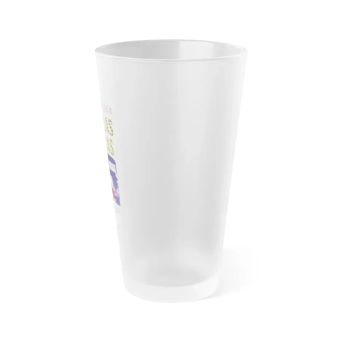 NUDE LAS VEGAS (BUNNY YEAGER) 1963 Movie Poster - Frosted Pint Glass 16oz - Go Mug Yourself