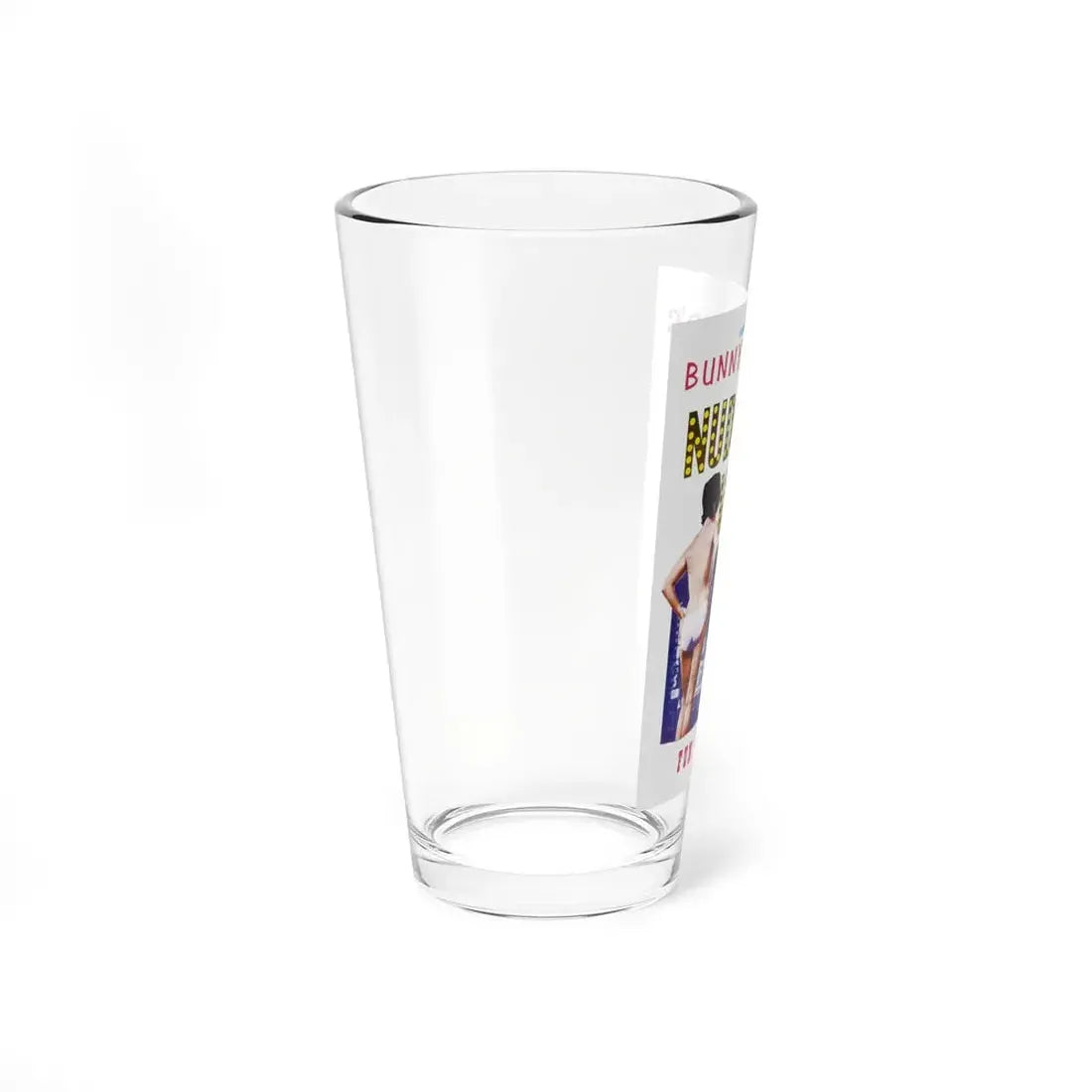 NUDE LAS VEGAS (BUNNY YEAGER) 1963 Movie Poster - Pint Glass 16oz - Go Mug Yourself