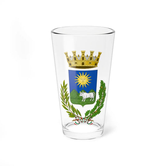 Nuoro-Stemma (Italy) (Coat of Arms) Pint Glass 16oz 16oz - Go Mug Yourself