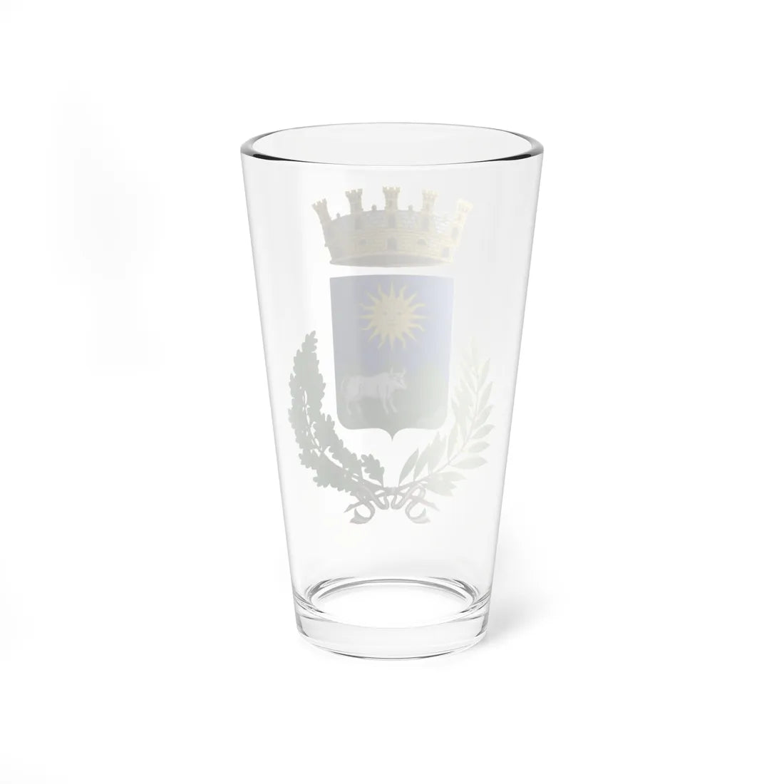 Nuoro-Stemma (Italy) (Coat of Arms) Pint Glass 16oz - Go Mug Yourself